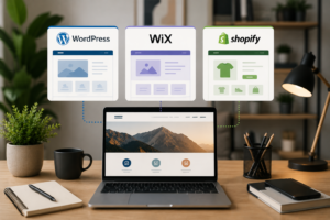WordPress vs Wix vs Shopify